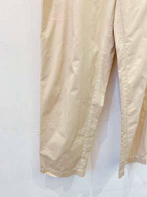 Calça clochard bege Zara P