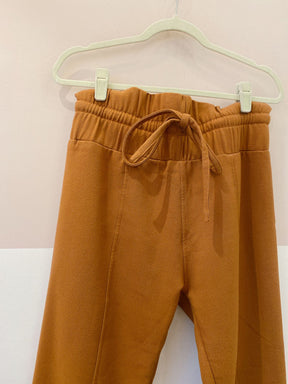 Calça marrom moletom Gaya P