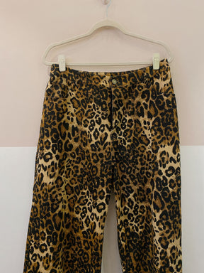 Calça jeans sarja onça Cider G