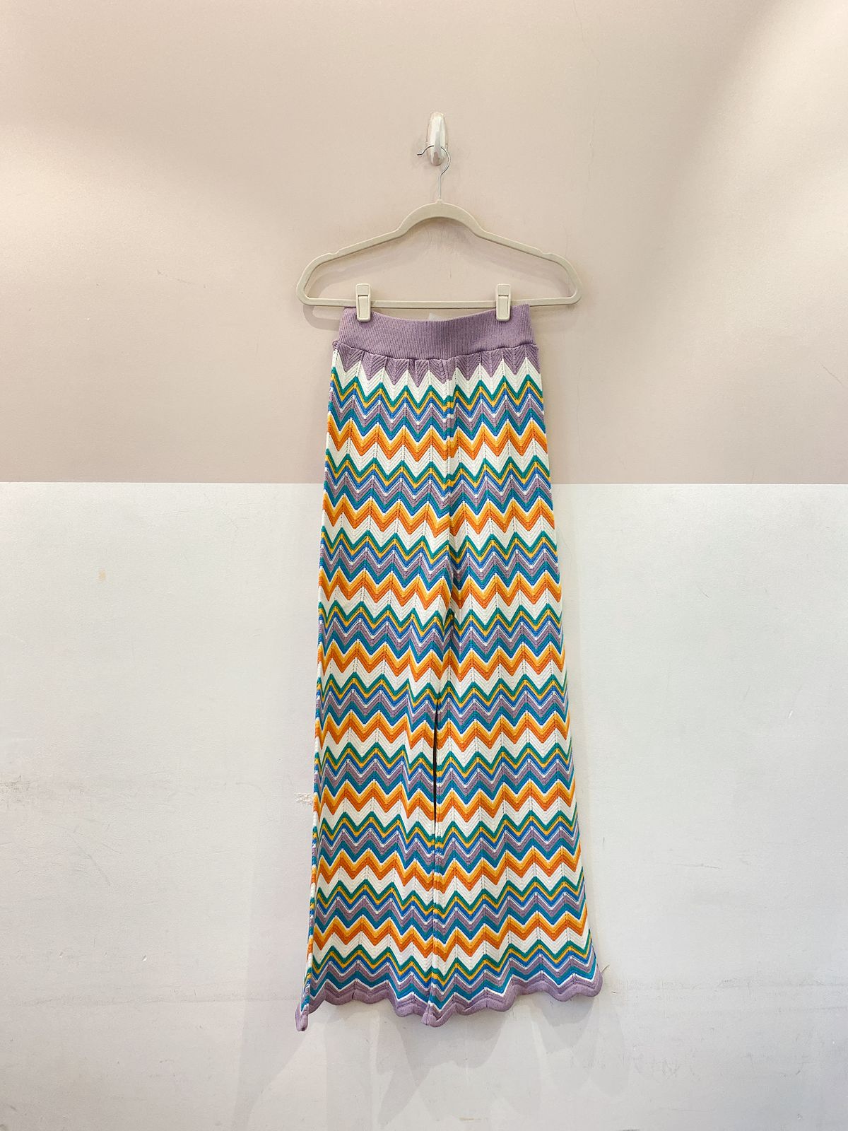 Calça tricot colorida Dress To P