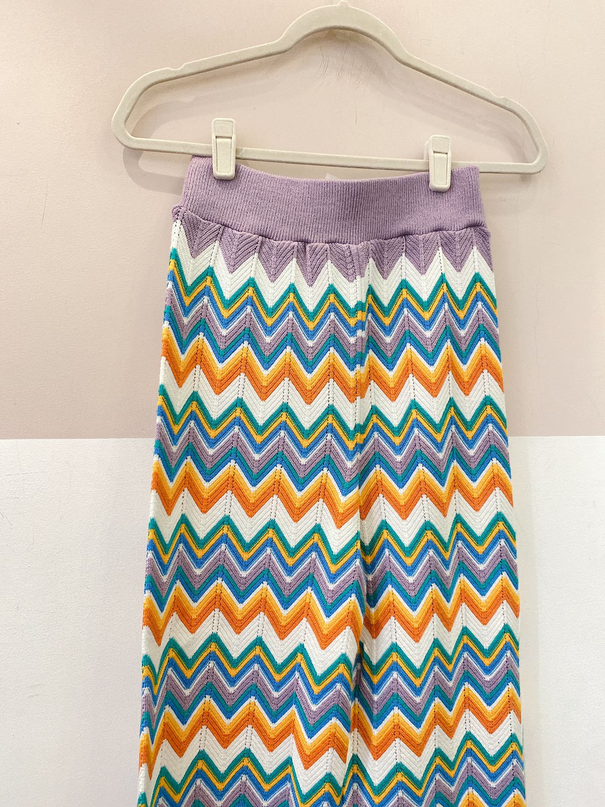 Calça tricot colorida Dress To P