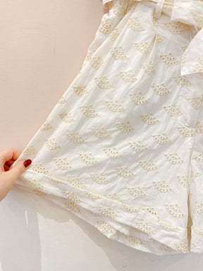 Short off bordado Renner 40