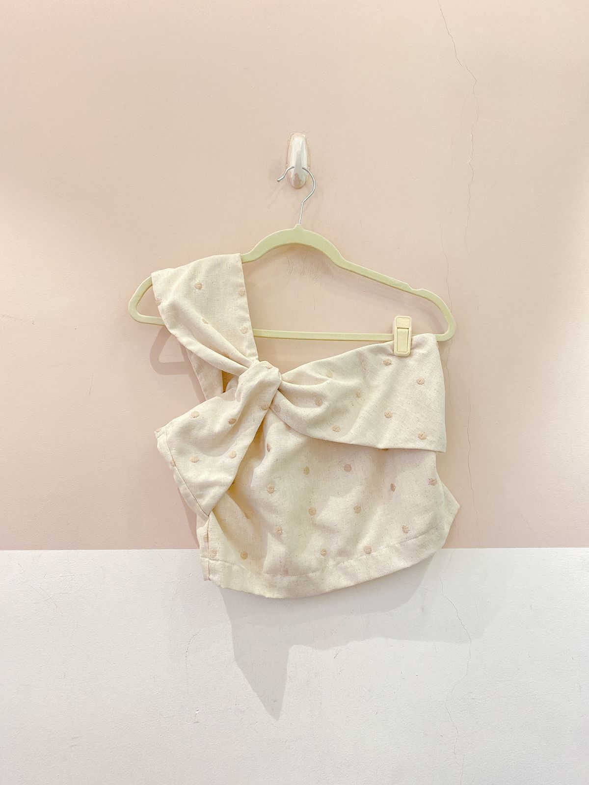 Cropped ombro só linho Peepou M