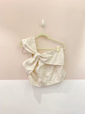 Cropped ombro só linho Peepou M