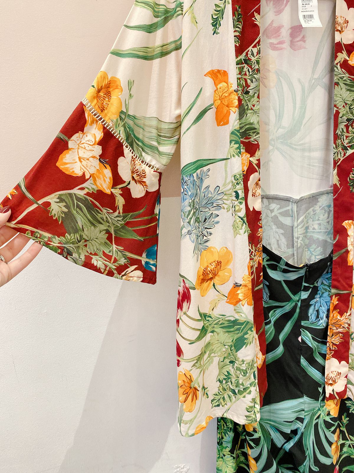 Macacão florido Oh, Boy! P