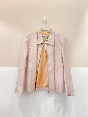 Jaqueta couro rosa Tonin M