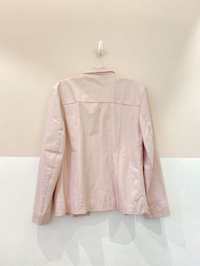 Jaqueta couro rosa Tonin M