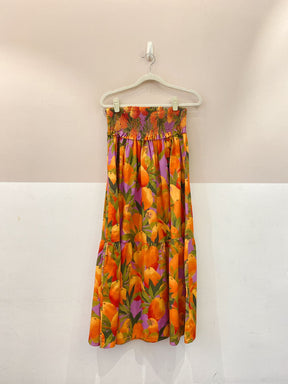 Saia estampada lastéx Farm PP