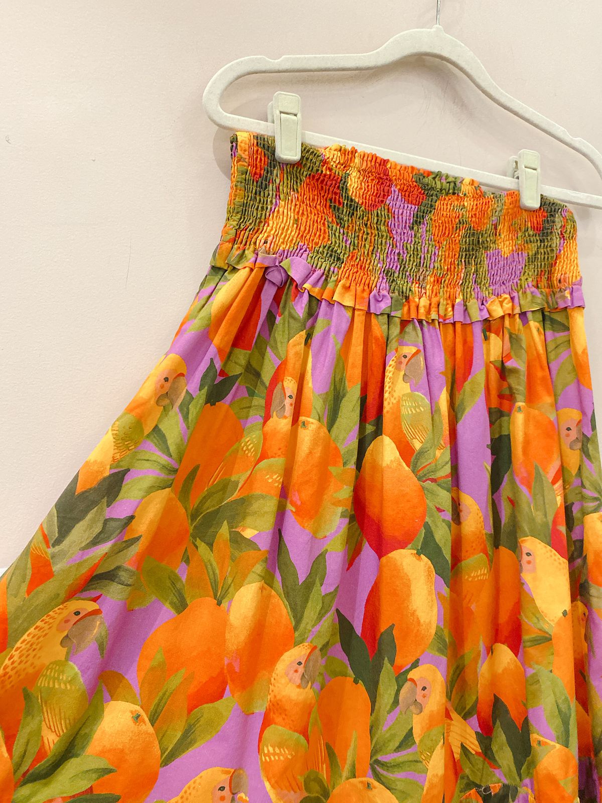 Saia estampada lastéx Farm PP