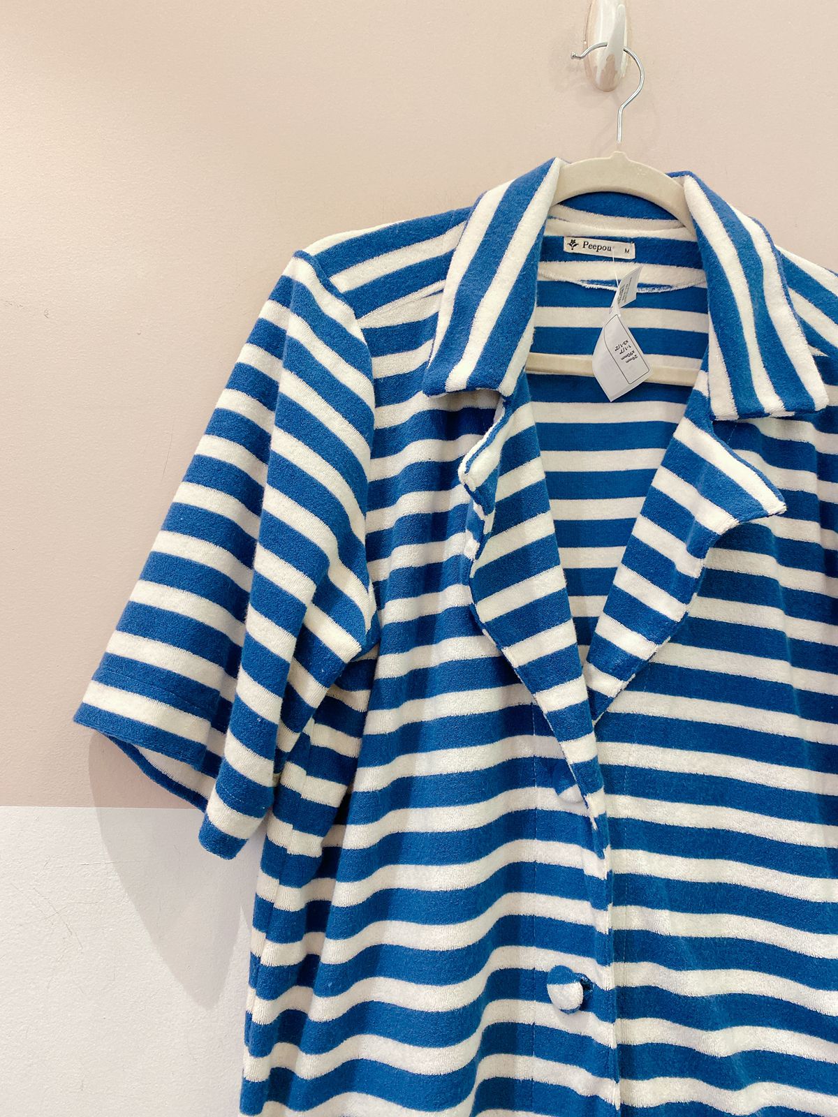 Kimono atoalhado azul Peepou M