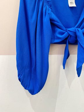 Cropped azul laço BY NV P