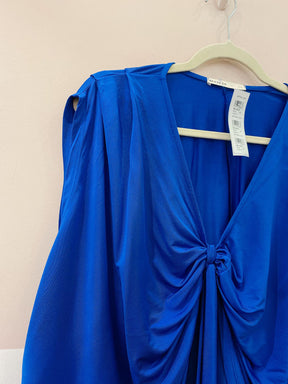 Bata azul laço Dress To GG