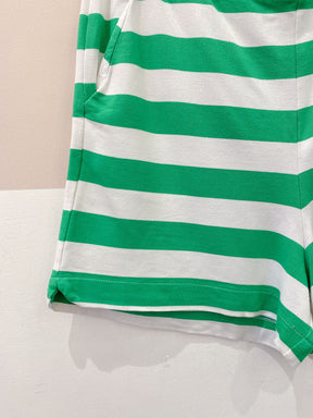 Short verde listras Peepou G