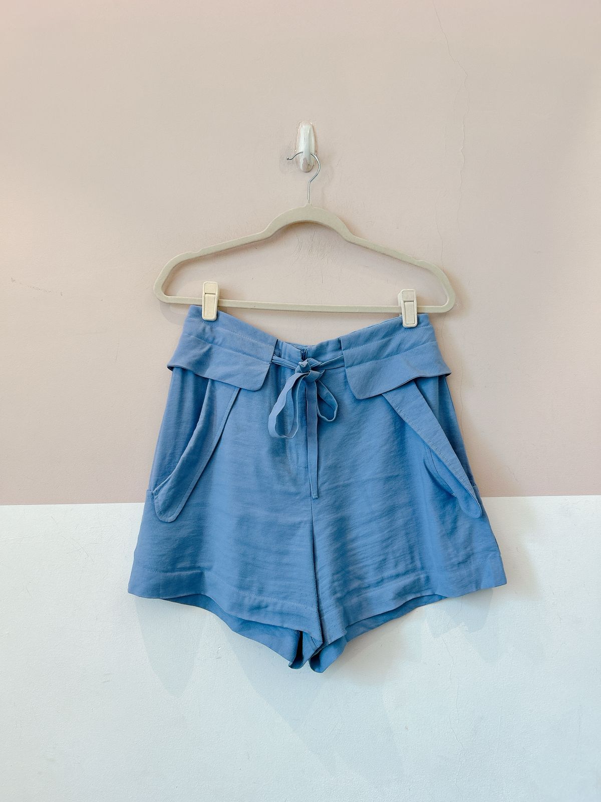 Short bolsos lilás Maria Filó M